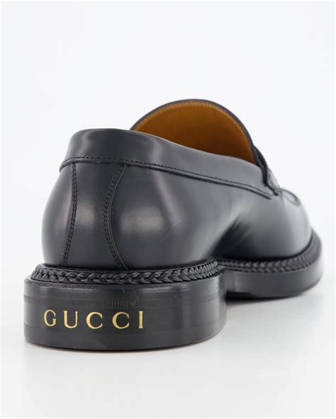 gucci 247538 moc loafers|Gucci lace up loafers.